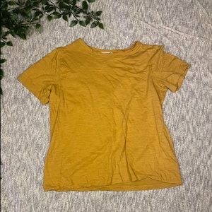 Yellow Double Zero Tee